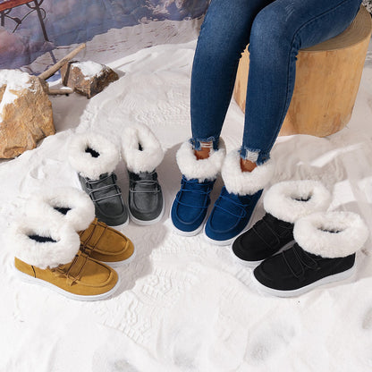 Women's Furry Plush Ankle Boots