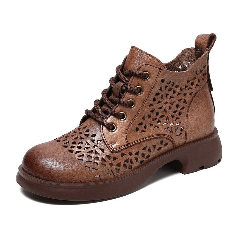 Women's Fashion Leather Martin Boots