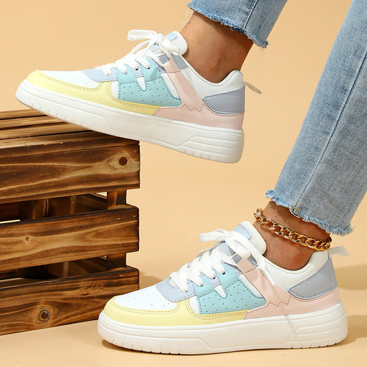 Women's Soft Colors Casual Sneakers
