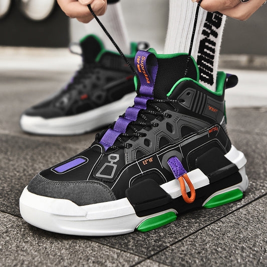 High-top Casual Trend Sports Men Board Shoes