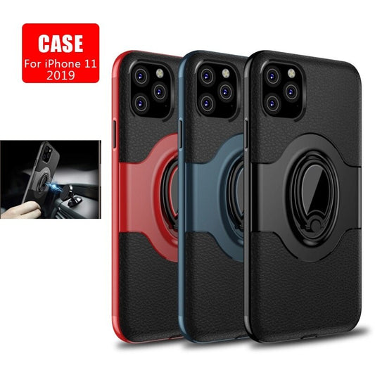 iPhone 6 - 11  Rotating Finger Ring Fit Car Adsorption Holder