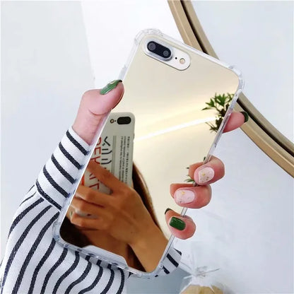 Gasbag Drop Proof Mirror Case for iphone 6 - 14 Pro Max