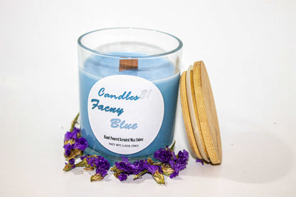 Fancy Blue - 7oz Soy Candle 10oz Jar