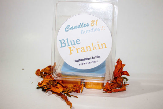 Blue Frankin -  2.5oz Soy melt cubes