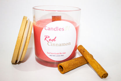 Red Cinnamon - 7oz Soy Candle 10oz Jar