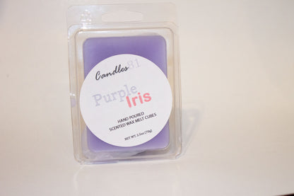 Purple Iris-2.5oz. Paraffin Wax Melt Cubes