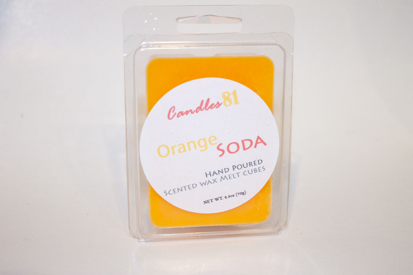 Orange Soda - 2.5oz Soy melt cubes