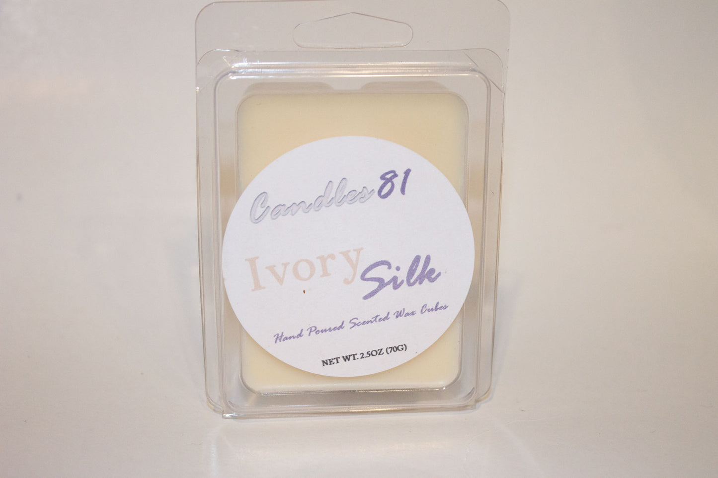 Ivory Silk - 2.5oz Soy melt cubes
