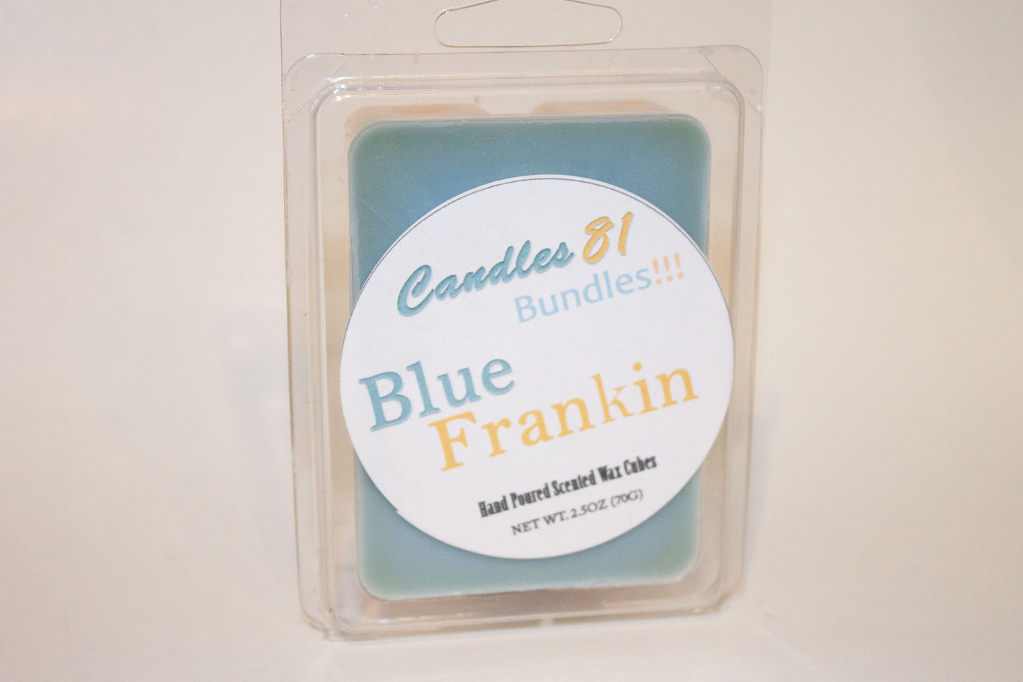 Blue Frankin - 2.5oz Soy melt cubes