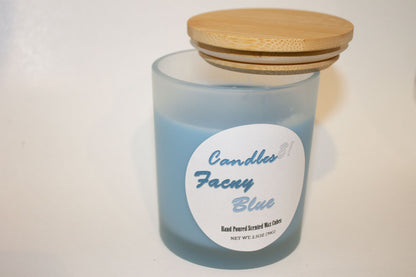 Fancy Blue - 7oz Soy Candle 10oz Jar