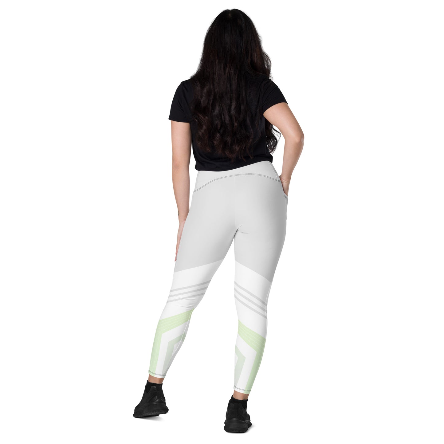 Work Crossover leggings with pockets