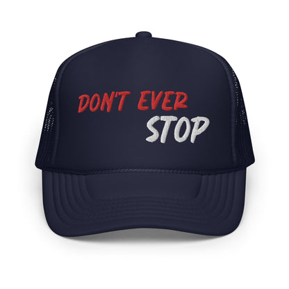 Don't Stop Trucker hat