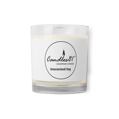 Candles81 Unscented soy wax candle