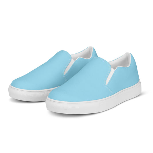Men’s Columbia Blue slip-on canvas shoes