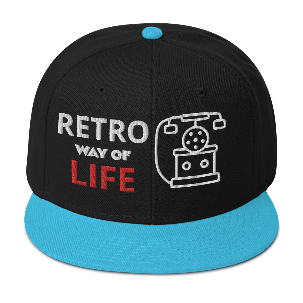 Retro Life Snapback Hat