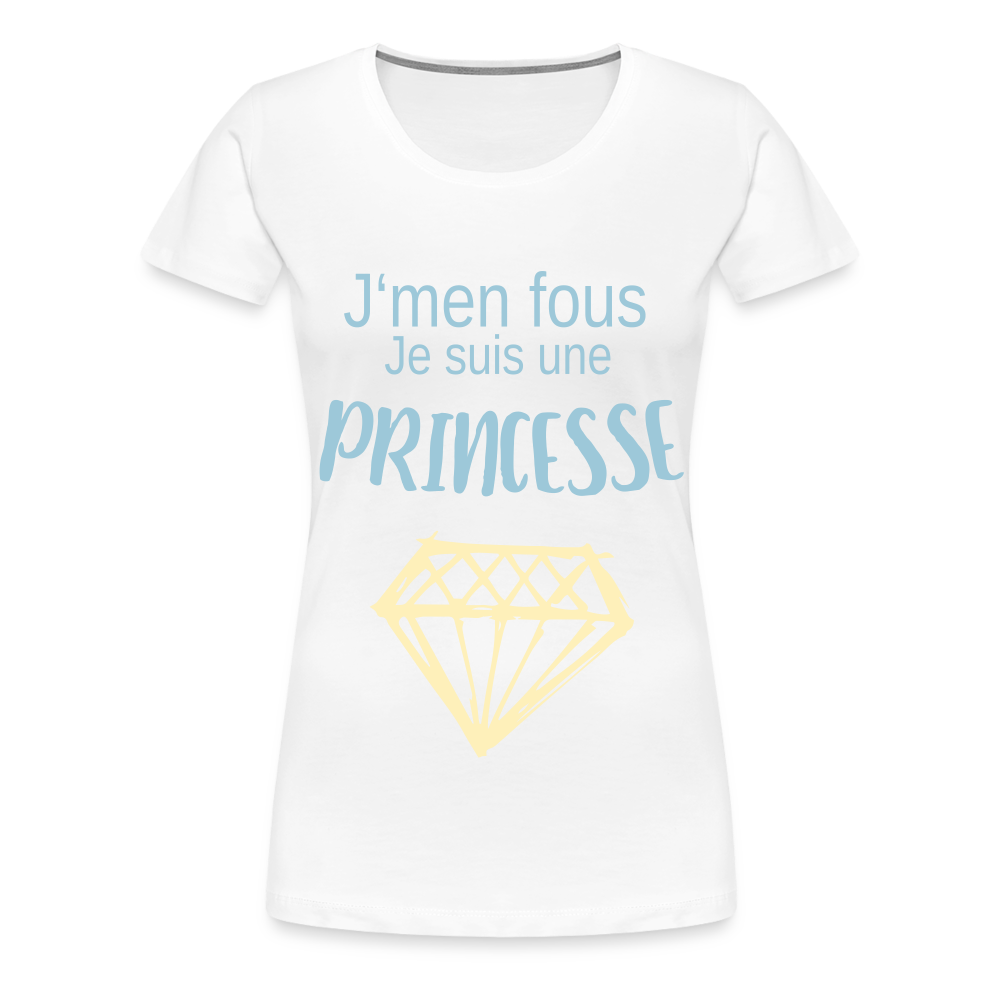 Women’s Princess Premium T-Shirt - white