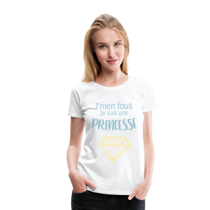 Women’s Princess Premium T-Shirt - white