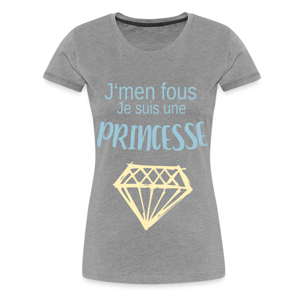 Women’s Princess Premium T-Shirt - heather gray