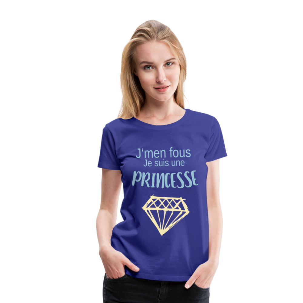 Women’s Princess Premium T-Shirt - royal blue