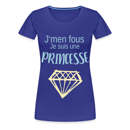 Women’s Princess Premium T-Shirt - royal blue