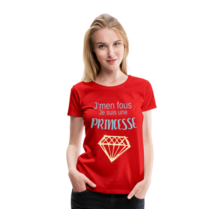 Women’s Princess Premium T-Shirt - red
