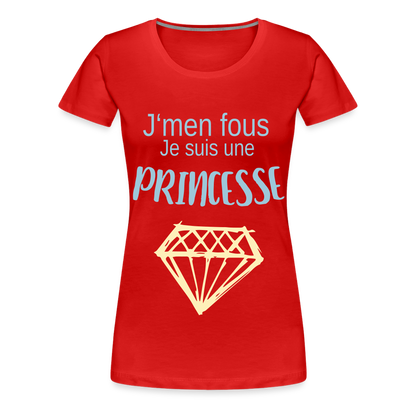 Women’s Princess Premium T-Shirt - red