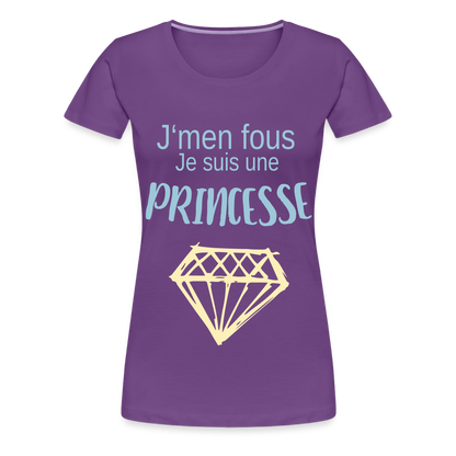 Women’s Princess Premium T-Shirt - purple