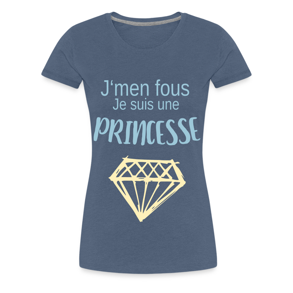 Women’s Princess Premium T-Shirt - heather blue