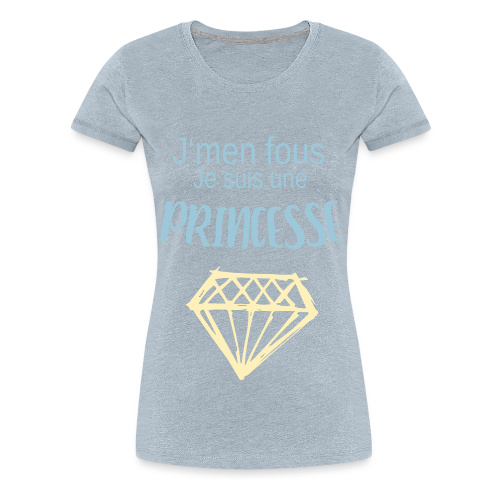 Women’s Princess Premium T-Shirt - heather ice blue
