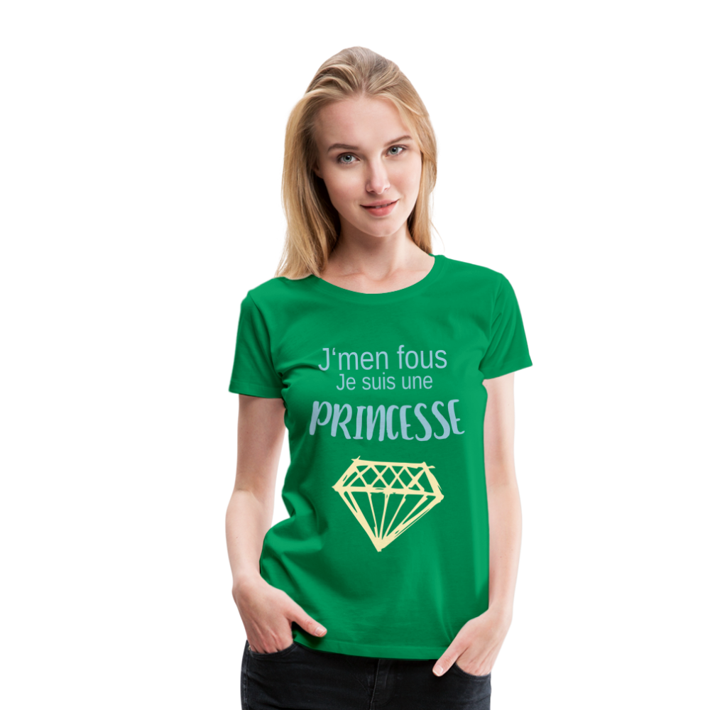 Women’s Princess Premium T-Shirt - kelly green