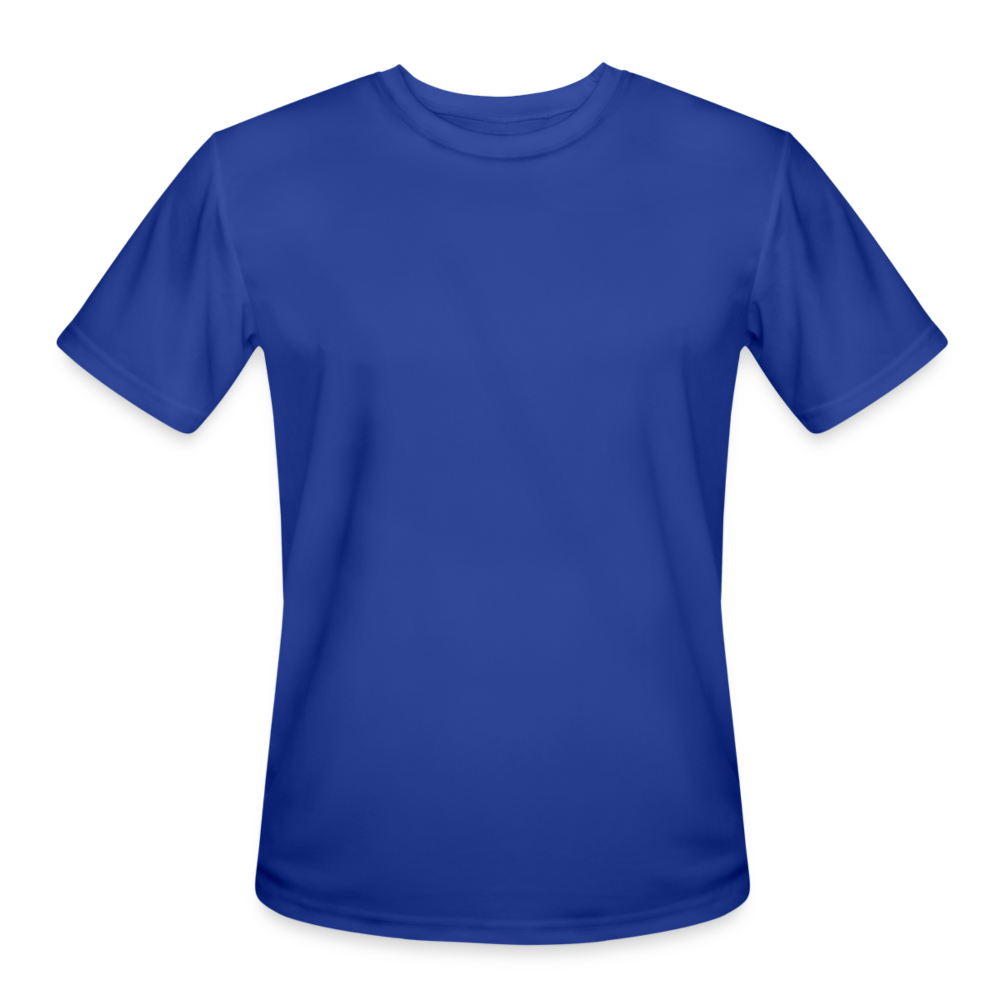 Men’s Moisture Wicking Performance T-Shirt - royal blue