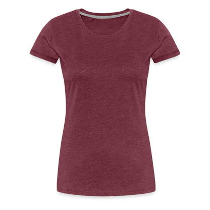 Women’s Premium T-Shirt - heather burgundy