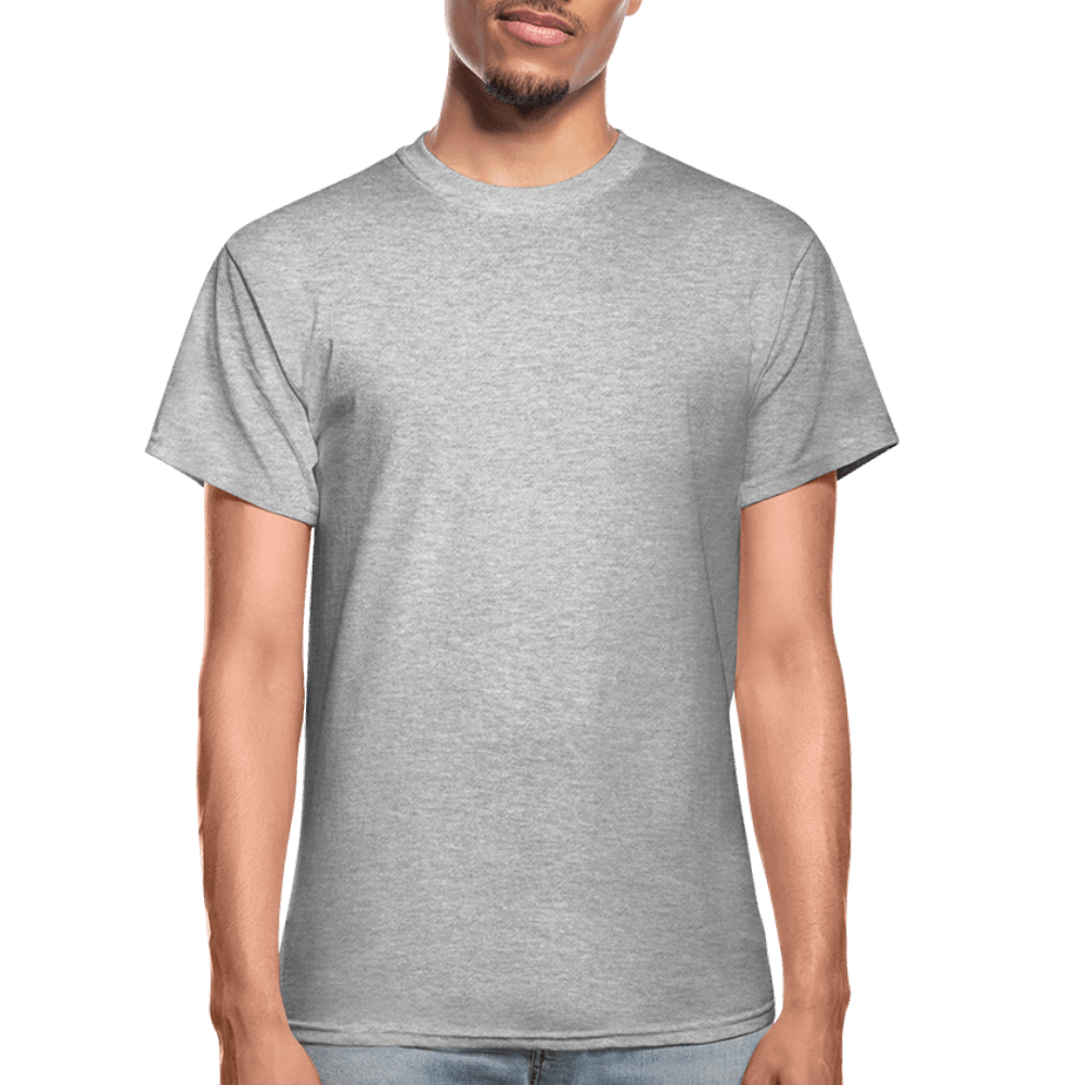 Gildan Ultra Cotton Adult T-Shirt - heather gray
