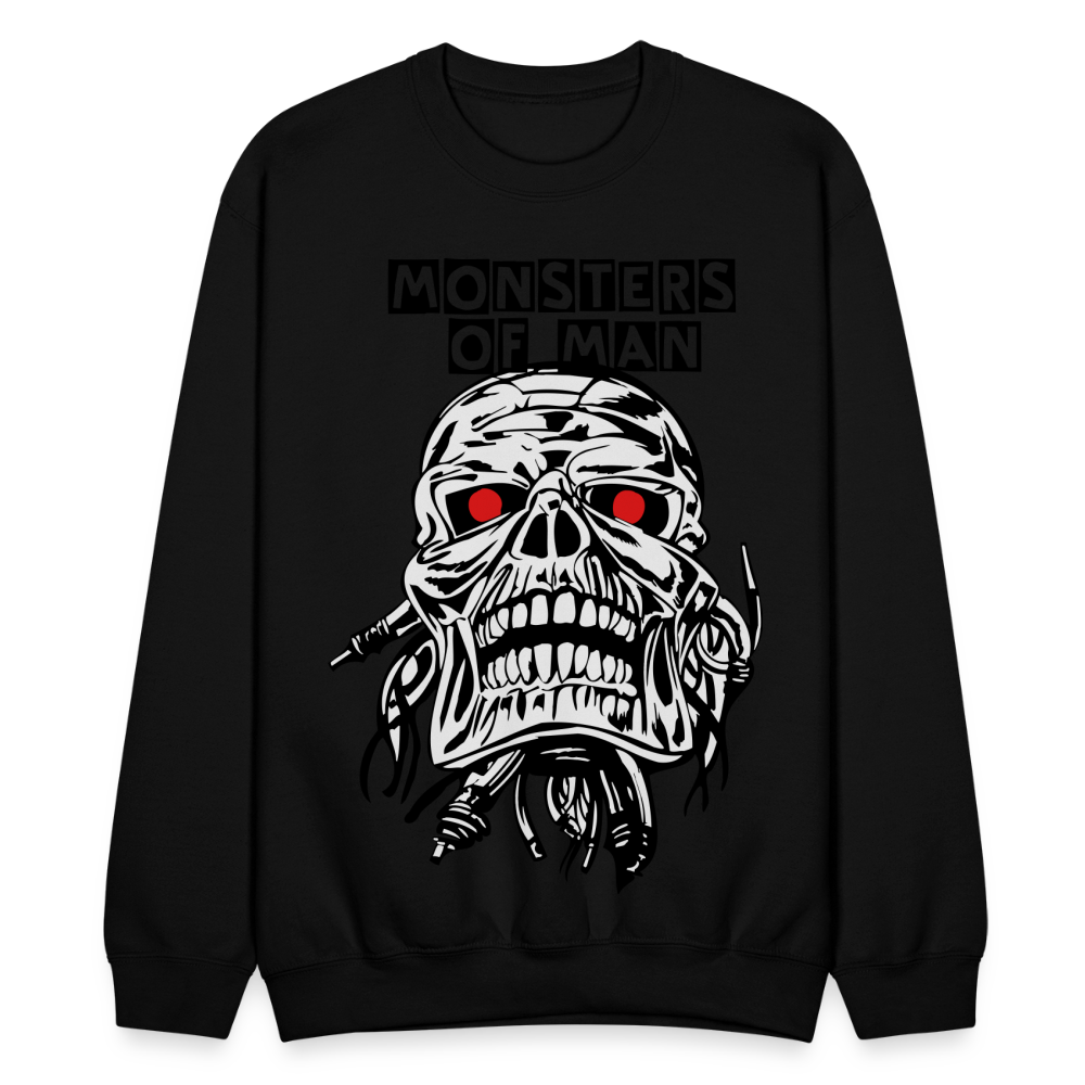 Monsters of Man Crewneck Sweatshirt - black