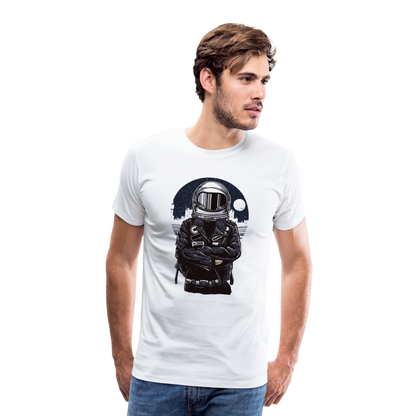 Men's Cool Space Premium T-Shirt - white