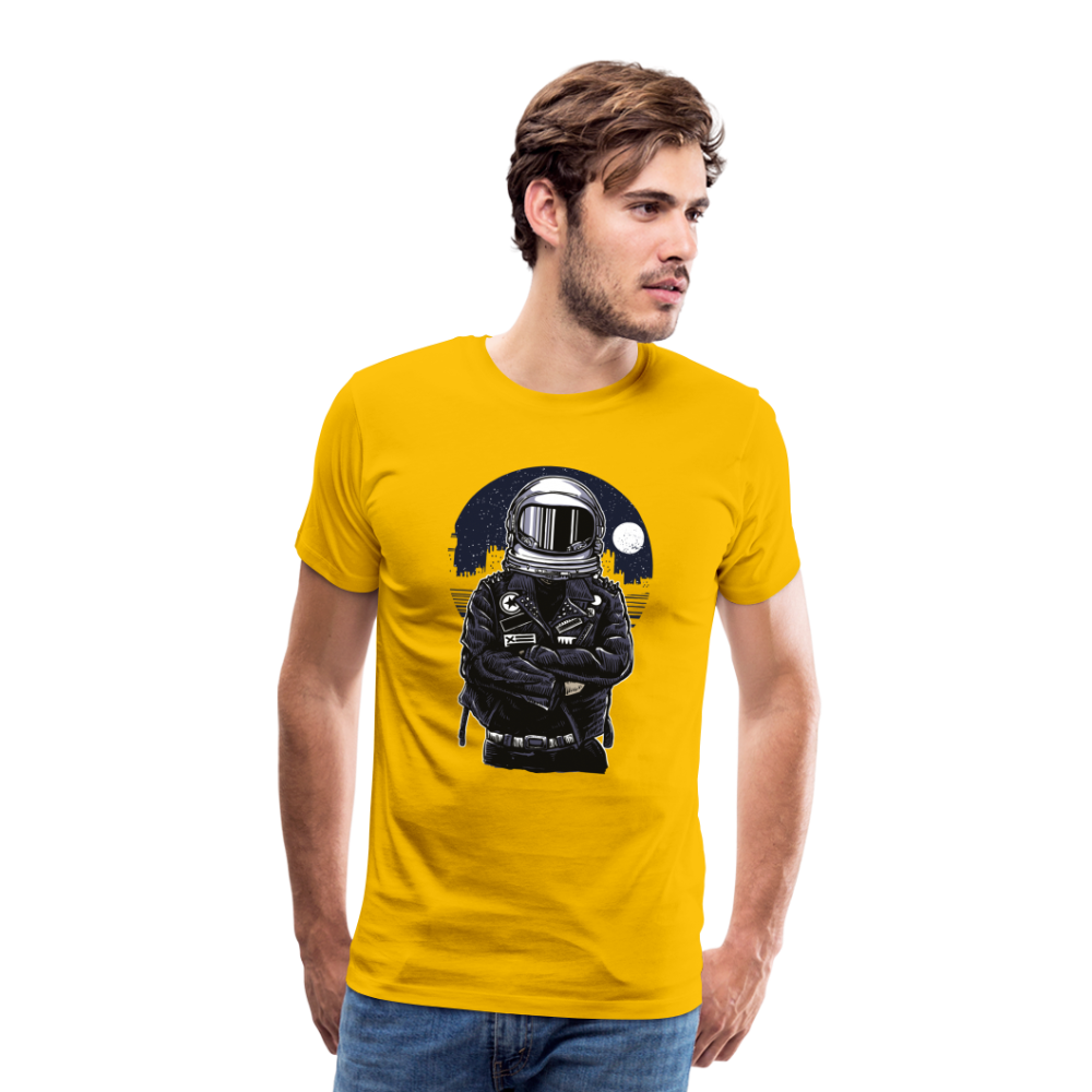Men's Cool Space Premium T-Shirt - sun yellow