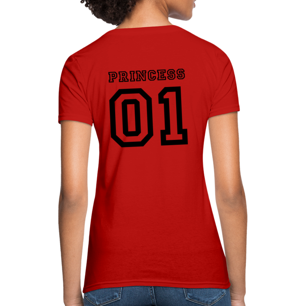 Women's Princess T-Shirt - red