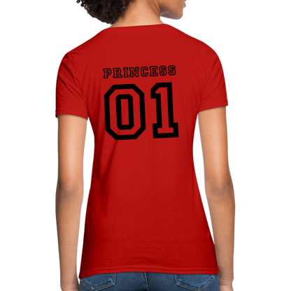 Women's Princess T-Shirt - red