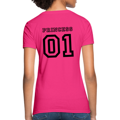 Women's Princess T-Shirt - fuchsia