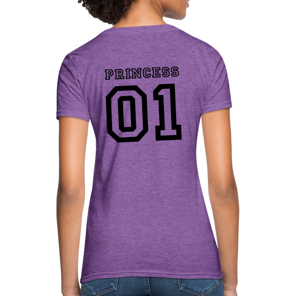 Women's Princess T-Shirt - purple heather