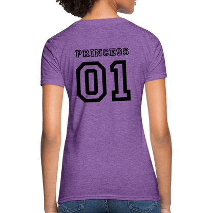 Women's Princess T-Shirt - purple heather