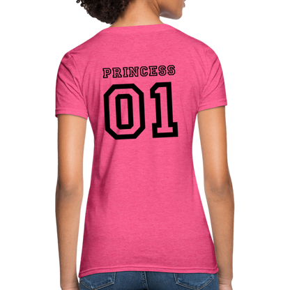 Women's Princess T-Shirt - heather pink
