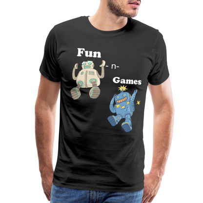 Men's Games Premium T-Shirt - black