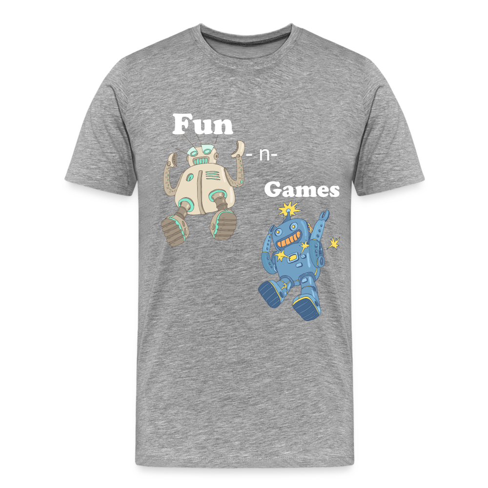 Men's Games Premium T-Shirt - heather gray