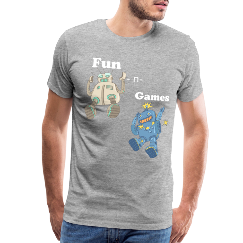 Men's Games Premium T-Shirt - heather gray
