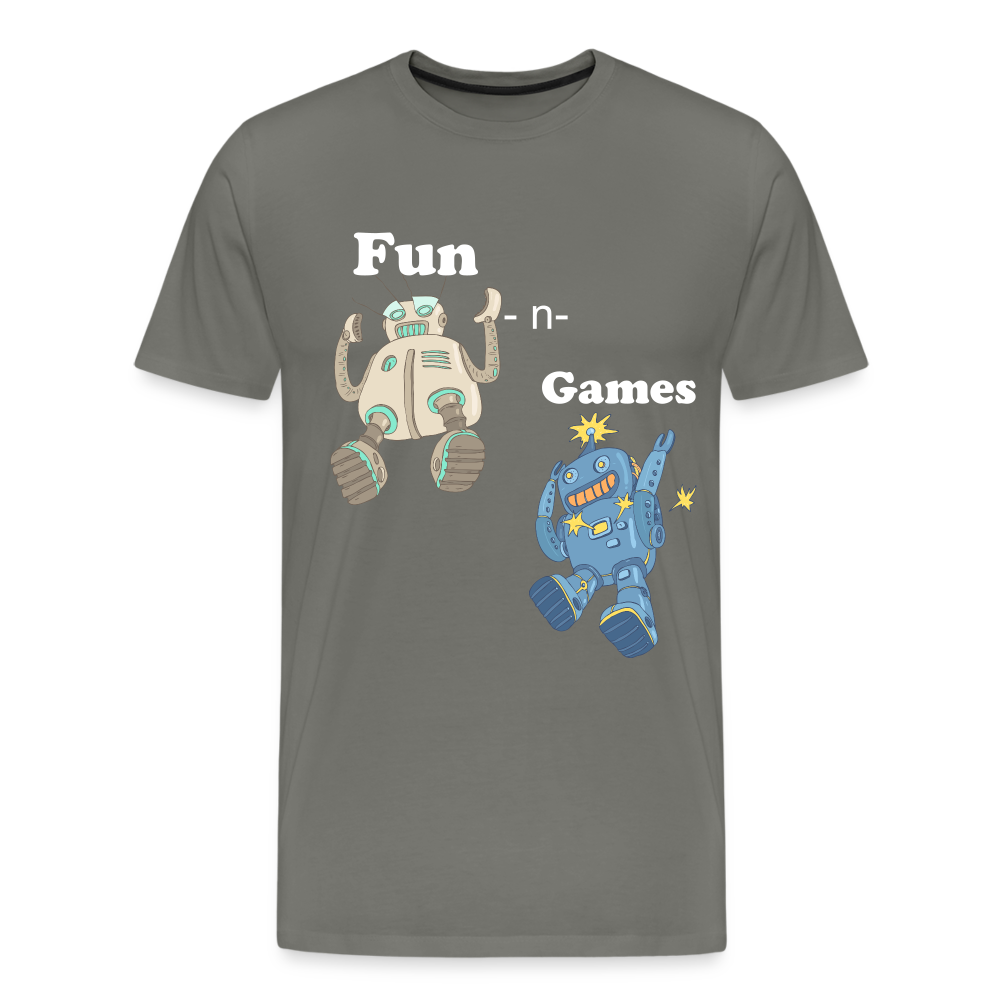 Men's Games Premium T-Shirt - asphalt gray