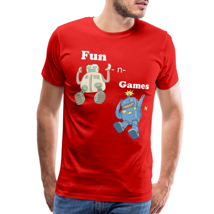 Men's Games Premium T-Shirt - red
