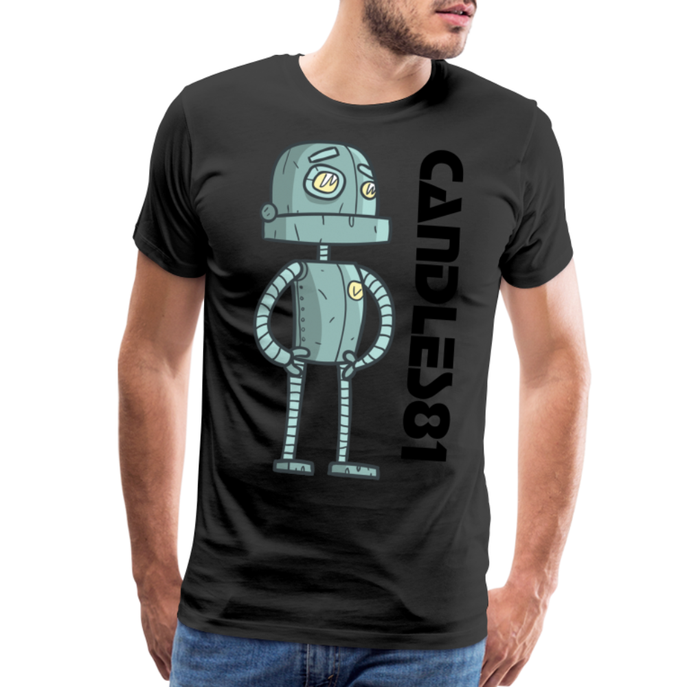 Men's Bot Premium T-Shirt - black