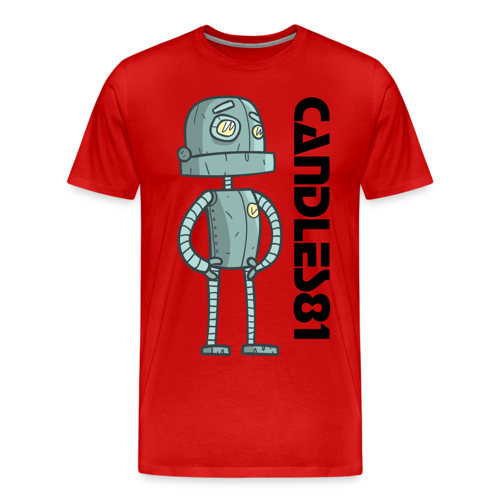 Men's Bot Premium T-Shirt - red