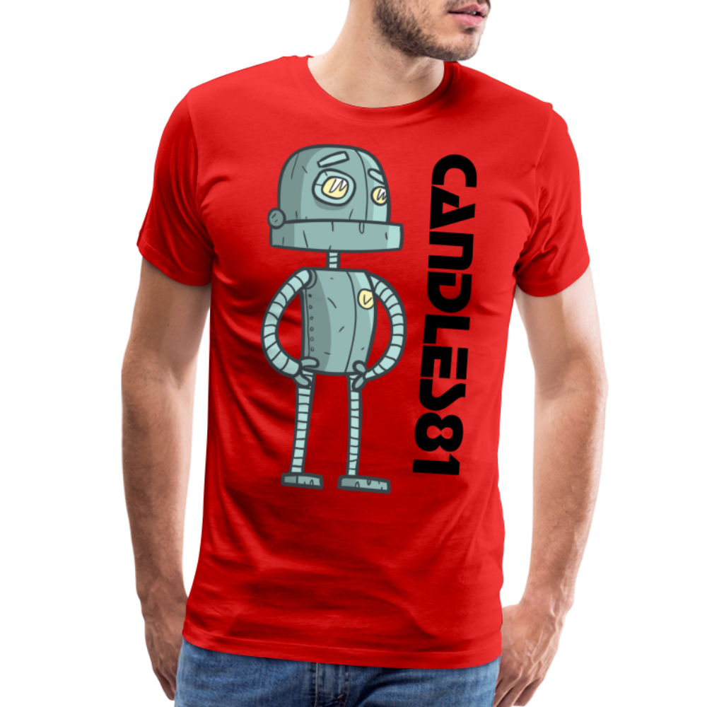 Men's Bot Premium T-Shirt - red